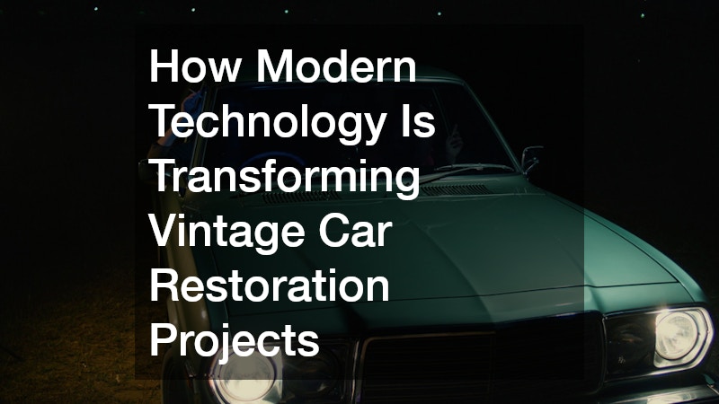 How Modern Technology Is Transforming Vintage Car Restoration Projects